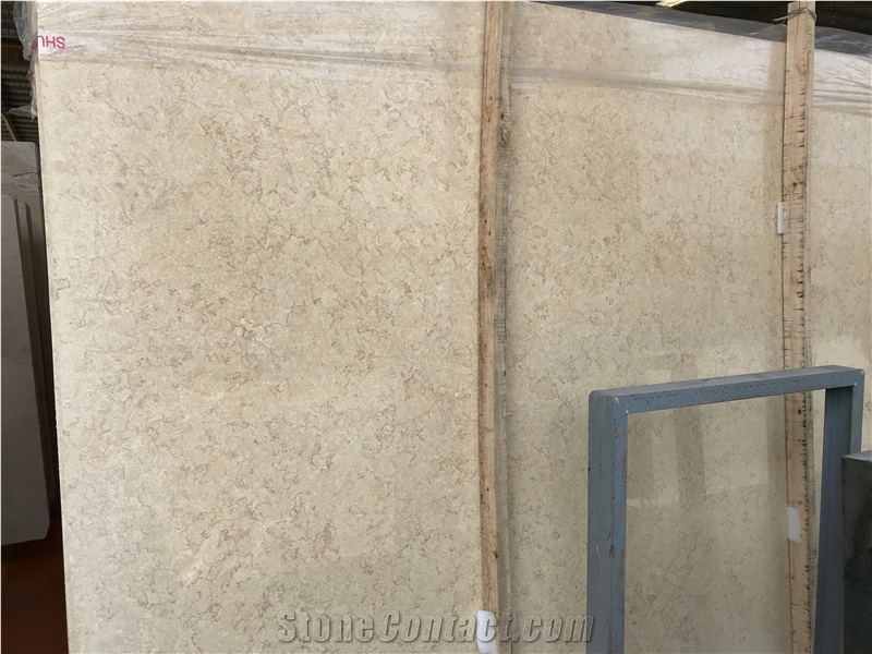 Egypt Sunny Golden Limestone Slab Tile