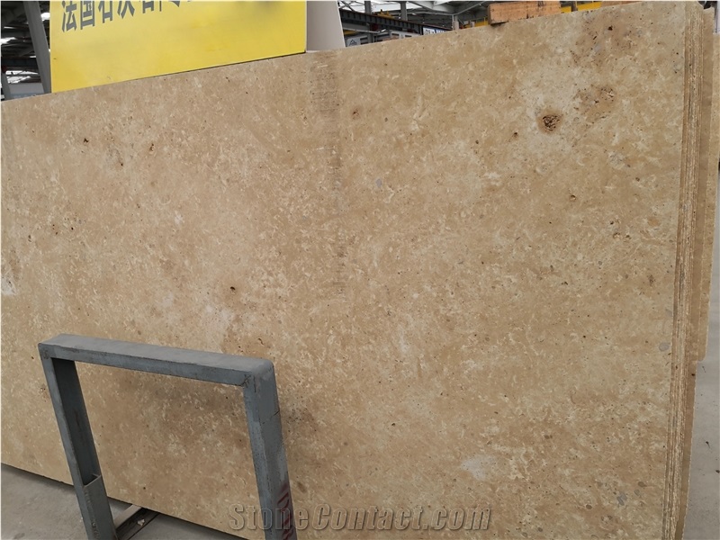 France Lanvignes Limestone Beige Slab Tile