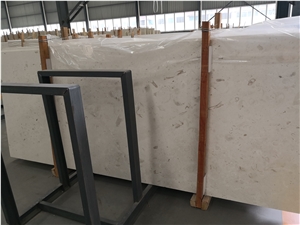 Greece Pearl Limestone Beige Slab Tile