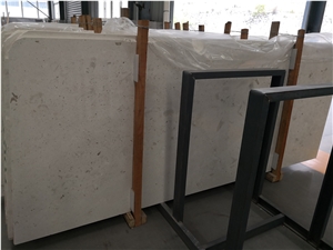 Greece Pearl Limestone Beige Slab Tile
