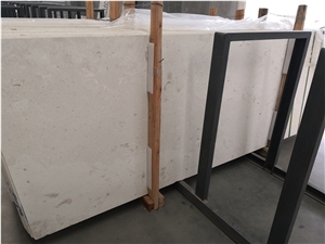 Greece Pearl Limestone Beige Slab Tile