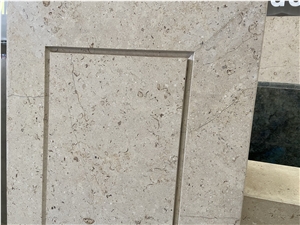 Indonesia Shell Limestone Beige Slab Tile
