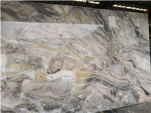 Italy Arabescato Grigio Rosa Brown Marble For Wall Cladding