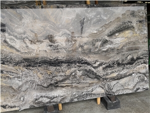 Italy Arabescato Grigio Rosa Brown Marble For Wall Cladding
