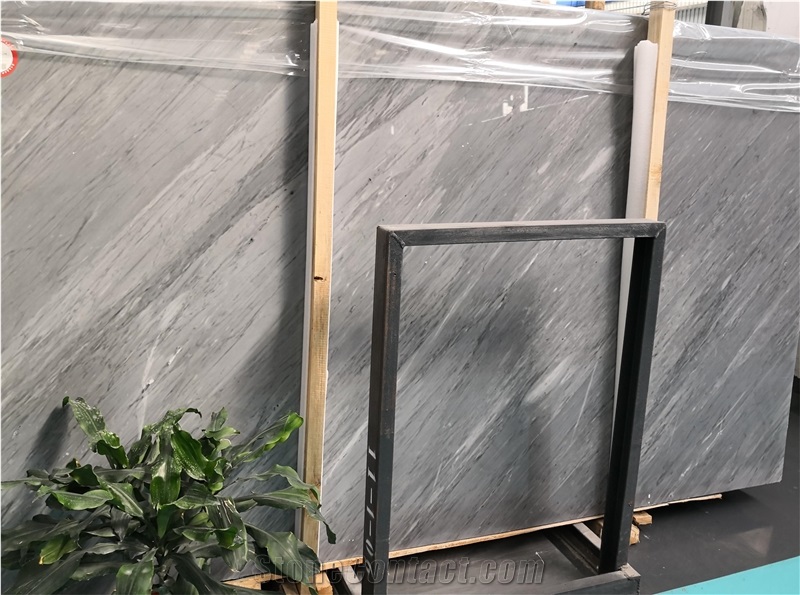 Italy Bardiglio Imperiale Marble Grey Slab Kitchen Tile