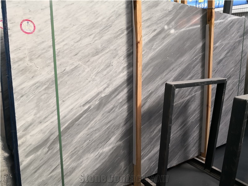 Italy Bardiglio Imperiale Marble Grey Slab Kitchen Tile