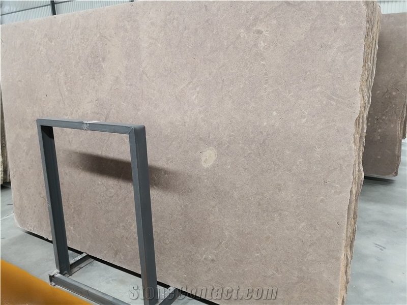 Italy Roma Rosawood Limestone Beige Slab Tile