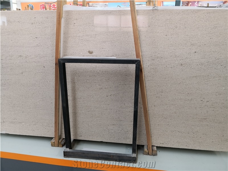 Portugal Cream Rocco Beige Limestone Slab Tile
