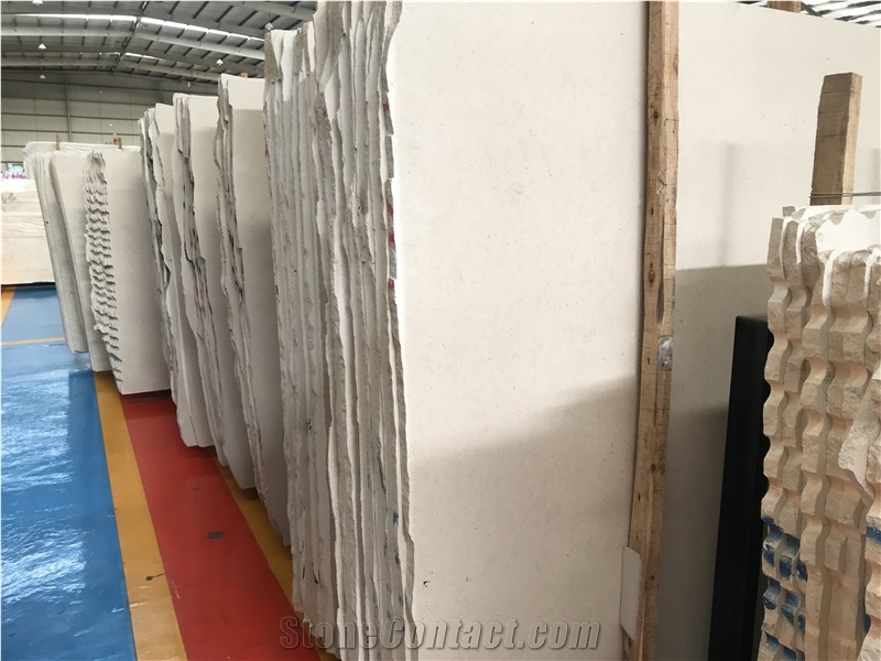 Portugal Moleanos Limestone Beige Slab Tile
