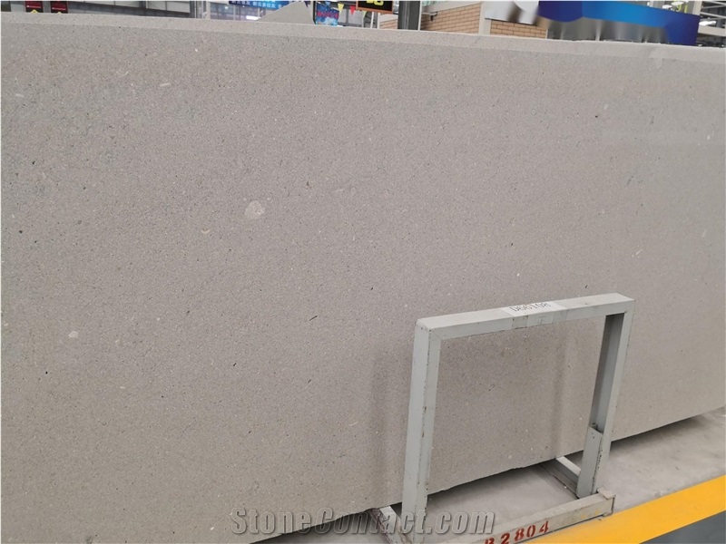 Spain Moca Grey Limestone Slab Tile