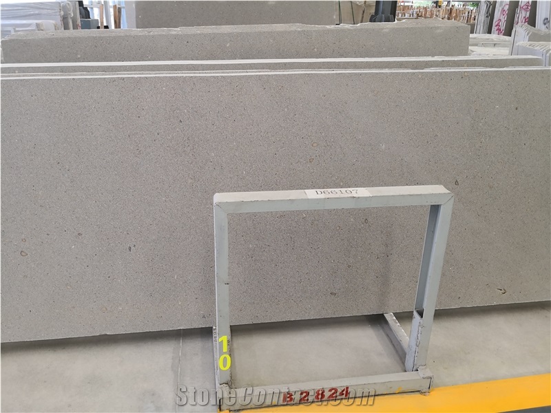 Spain Moca Grey Limestone Slab Tile
