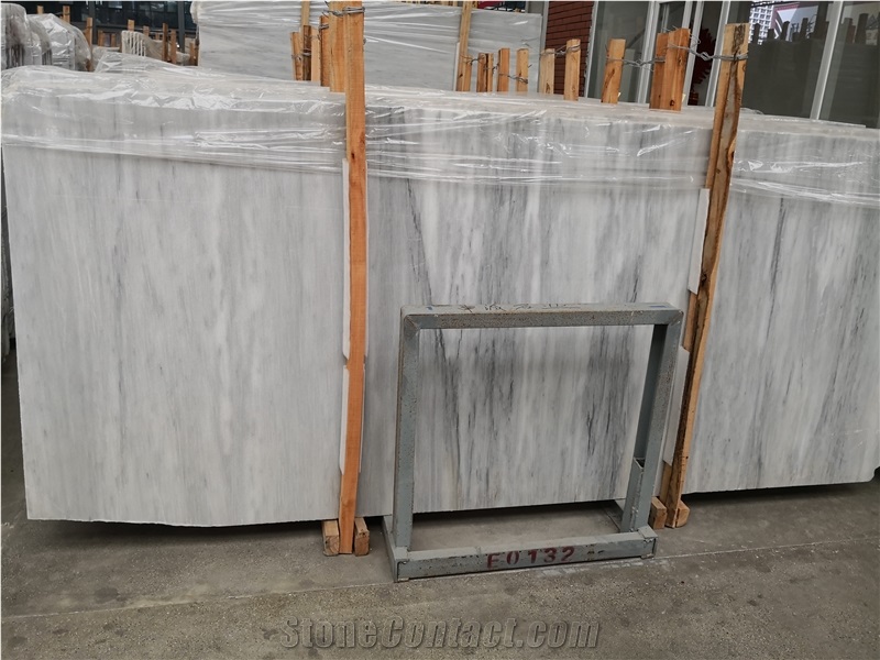 Turkey Afyon White Marble Slab Kitchen Tile Floor
