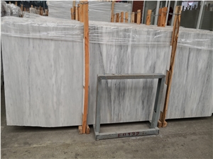 Turkey Afyon White Marble Slab Kitchen Tile Floor