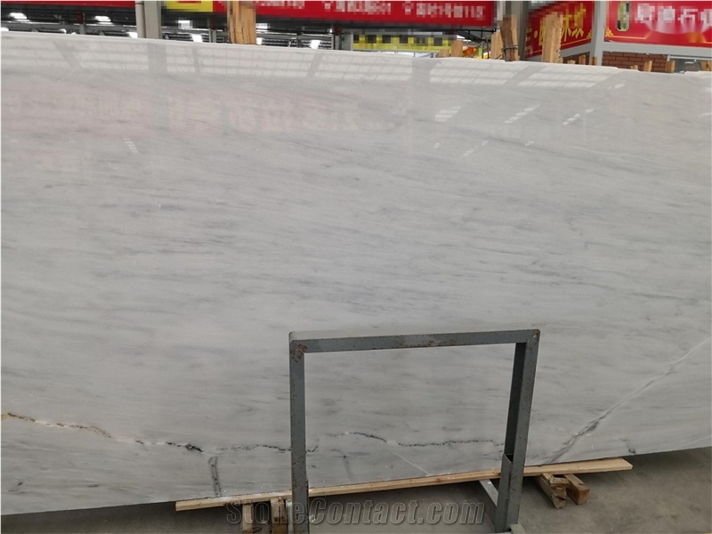 Turkey Afyon White Marble Slab Kitchen Tile Floor