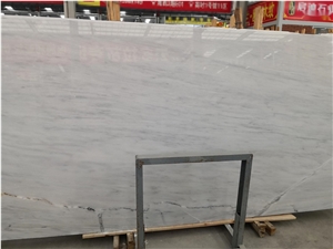 Turkey Afyon White Marble Slab Kitchen Tile Floor