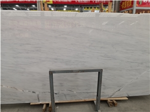 Turkey Afyon White Marble Slab Kitchen Tile Floor