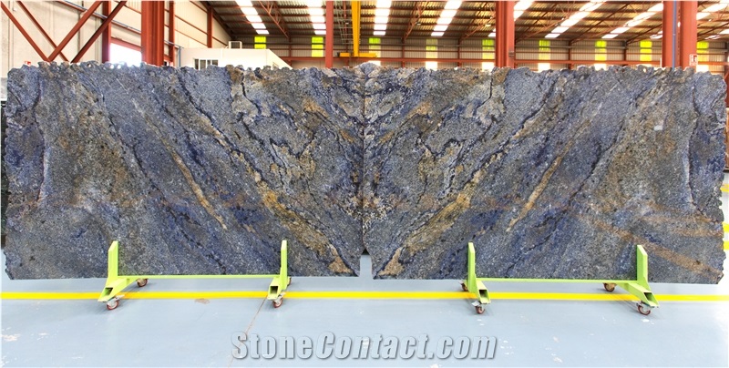 Blue Bahia Granite Slabs