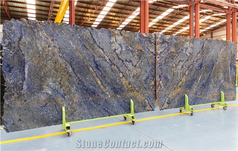 Blue Bahia Granite Slabs