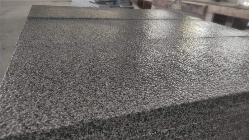 Bergama Grey Granite Tiles, Slabs