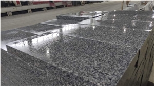 Bergama Grey Granite Tiles, Slabs