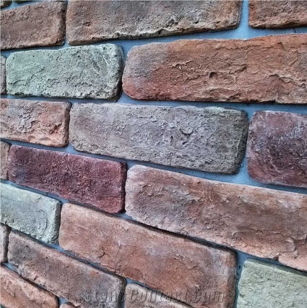 Artificial Cultured Stone Wall Bricks