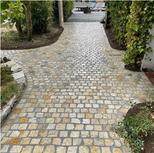 Granite Cobble Stone, Cube Stone Granite Cobble Stone, Cube Stone