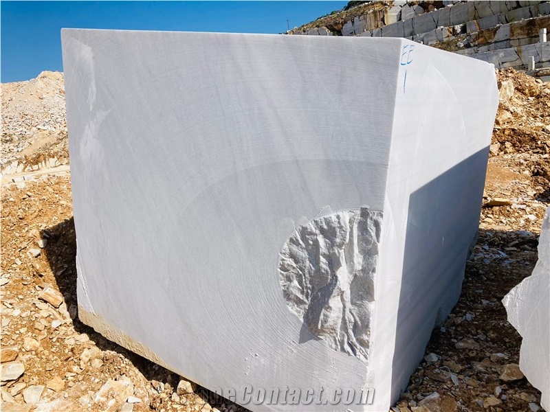 Afyon White Marble Blocks