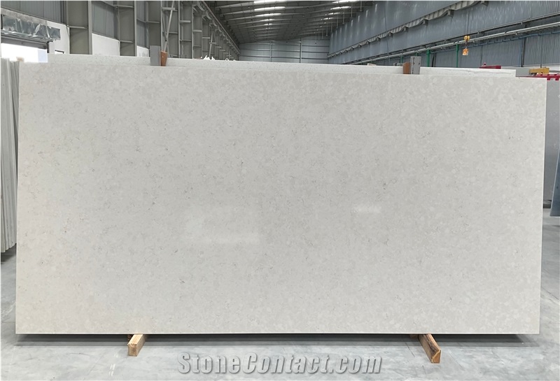 Armani Beige Quartz Slabs, Engineered Stone
