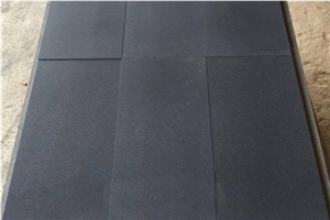 Vietnam Black Basalt Honed Tiles