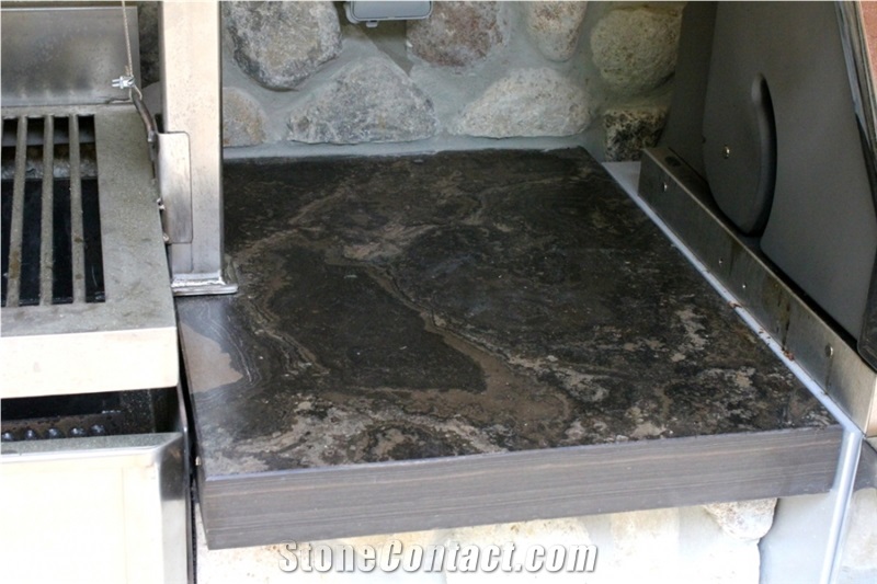 Custom Design Eramosa Marble Kitchen Countertops