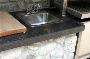 Custom Design Eramosa Marble Kitchen Countertops