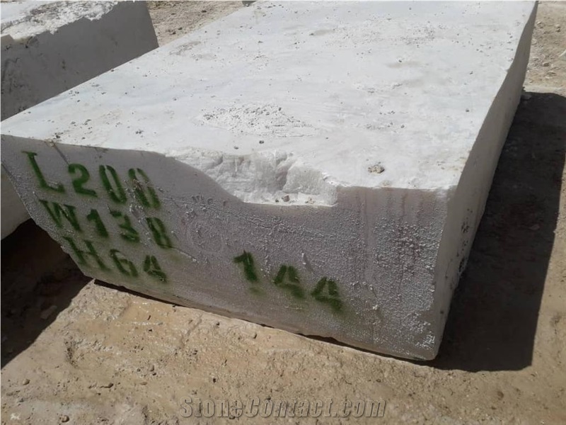 Afghan Premium Quality White Marble Blocks