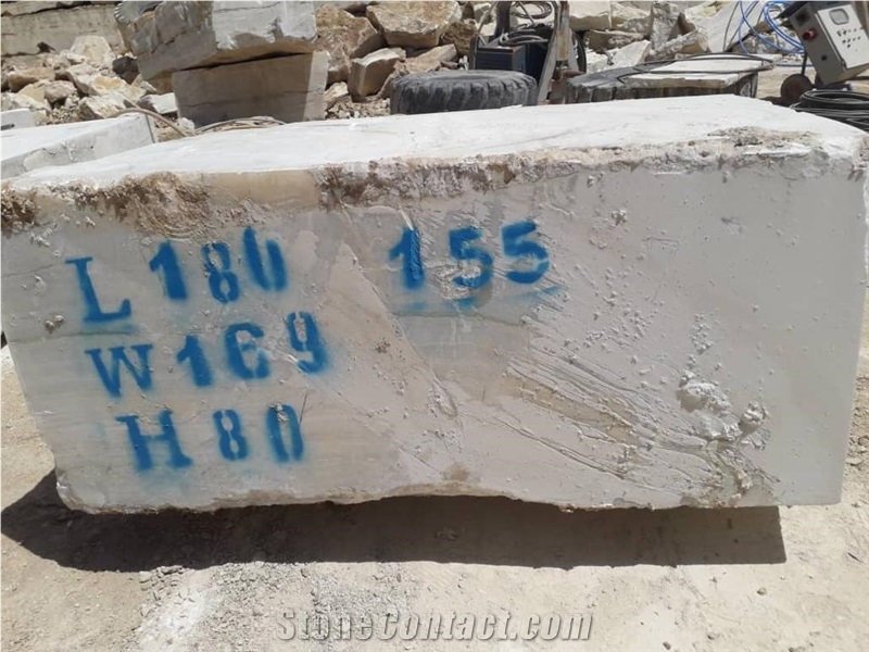 Afghan Premium Quality White Marble Blocks