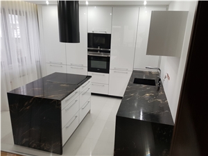 Magma Gold Granite Kitchen Countertop