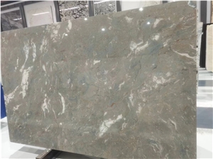 China Ocean  Blue Grey Marble Tiles& Slab Wall Stone Design