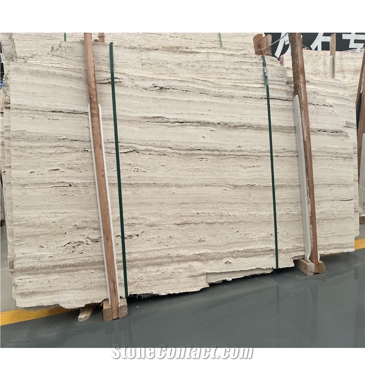 Iran Super White Travertine  Slabs