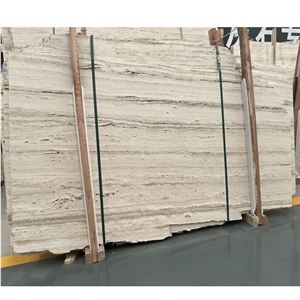 Iran Super White Travertine  Slabs