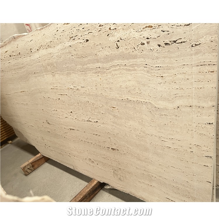 Iran Super White Travertine  Slabs