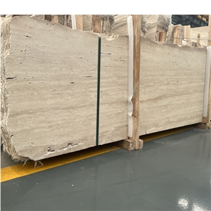 Iran Super White Travertine  Slabs