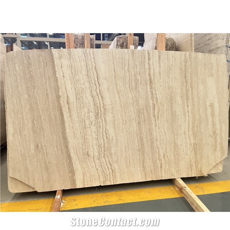 Iran Super White Travertine  Slabs