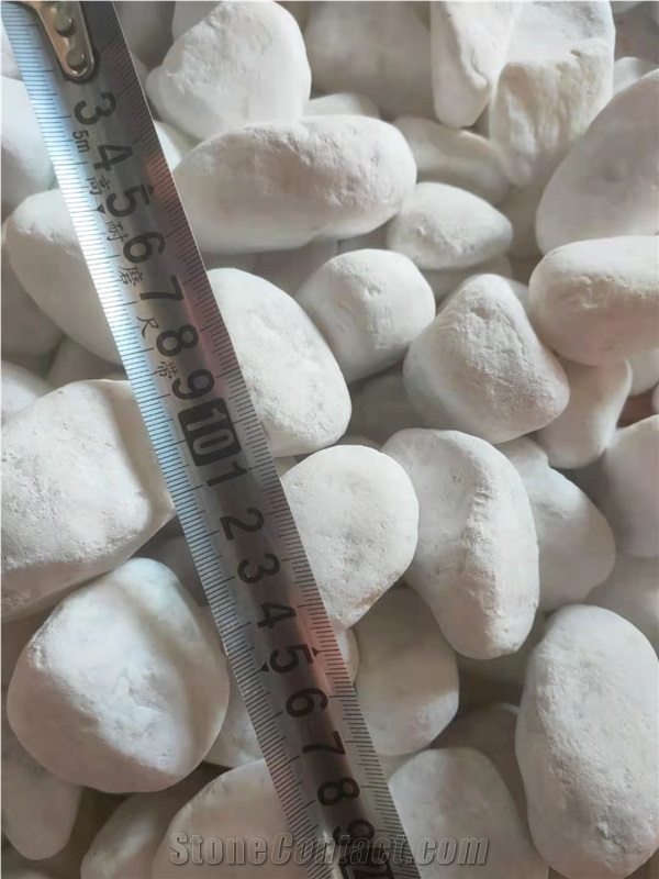 Wholesale Snow White Pebble Garden  Pebble Stone