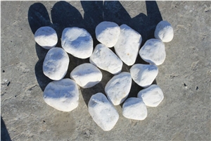 Wholesale Snow White Pebble Garden  Pebble Stone