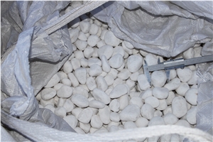Wholesale Snow White Pebble Garden  Pebble Stone