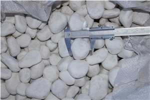 Wholesale Snow White Pebble Garden  Pebble Stone
