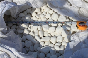Wholesale Snow White Pebble Garden  Pebble Stone