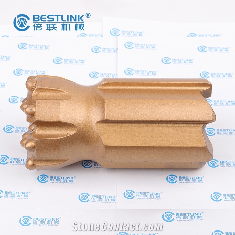 Tungsten Carbide Buttons Auger Bit With Thread T38/T45/T51