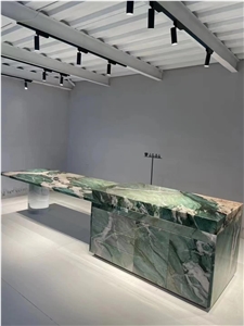Brazil Fuchsite Crystal Quartzite,Botanic Crystal Quartzite