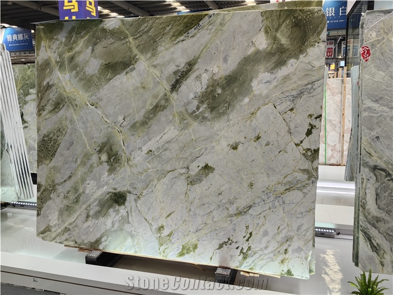 China New Cold Jade Marble Slabs