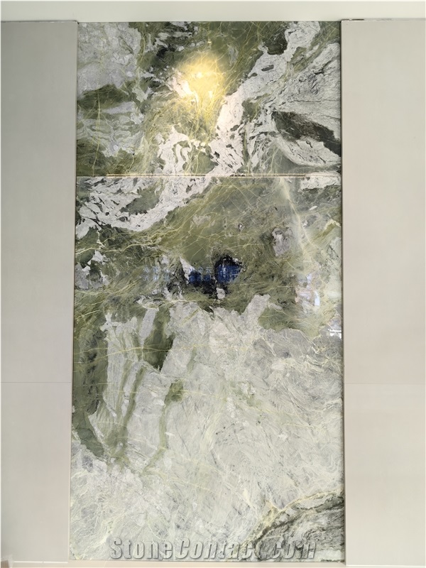 China New Cold Jade Marble Slabs