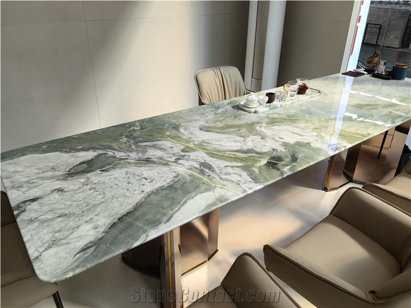 China New Cold Jade Marble Slabs
